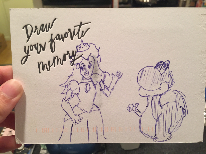 Illustration for article titled RSVP Cards: Our Friends' and Families' Favorite Memories of Us